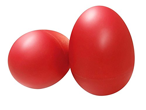 Kabi 20pcs Shaker Eggs Plastic Musical Egg Shaker with 4 Colors Kids Maracas Egg Percussion Toys