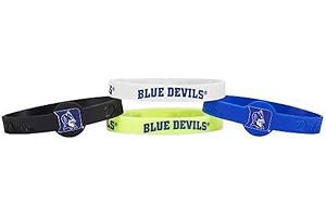 aminco NCAA Unisex Adult Silicone Bracelet (4-Pack)