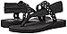 Skechers Cali Women's Meditation Studio Kick Slingback Flip Flop, Black Rhinestone, 7 M US