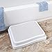 Support Plus Stackable Bath Steps - Slip-Resistant Safety Step Stools Platform for Bathroom and Household Use - Set of 3