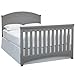 Delta Children Simmons Kids SlumberTime Emma Convertible Crib N More, Grey