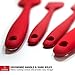 Sorbus Silicone Kitchen Utensil Set in Solid Coating-Dishwasher Safe (5-Piece)