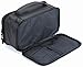 Ramaka Solutions Mens Travel Toiletry Bag for Men | Travel Case for Toiletries Bag Dopp Kit Travel Bags for Toiletries | Stain Proof Nylon Toiletry Bag for Women (10.5 X 5 X 5.5 Inches) Black