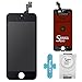 SANKA LCD Screen Replacement Touch Screen Display Digitizer Glass Frame Assembly with Repair Tool Kit for iPhone 5S - Black