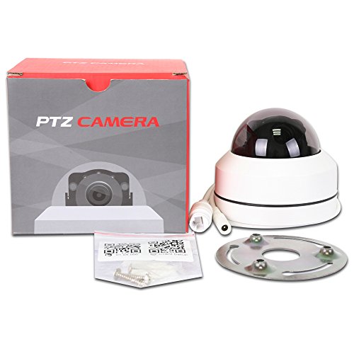Leftek Dome Camera Ultra Hd 5 0 Mp 2592x1944 Pixel Mini Poe Ptz Camera 3x Zoom 3 5 10 5mm 65ft Ir Distance 2 5 Cctv Security Camera Outdoor Ip66 Weatherproof Camera Pricepulse