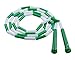 Champion Sports Plastic Segmented Jump Rope - 6 Feet (Green and White)
