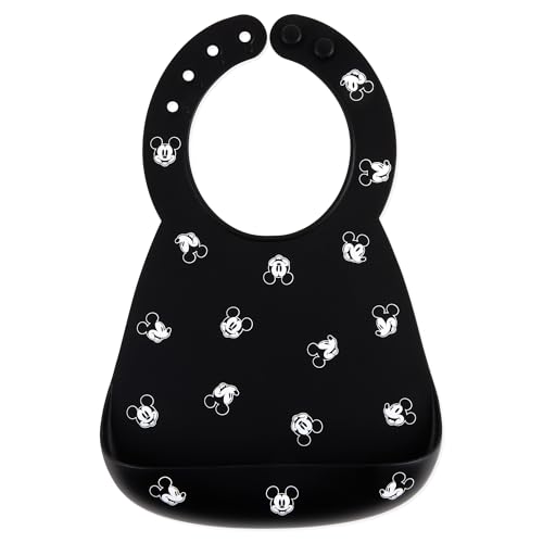 Bumkins Disney Bibs, Silicone Pocket for Babies, Baby Bib for Girl or Boy, for…