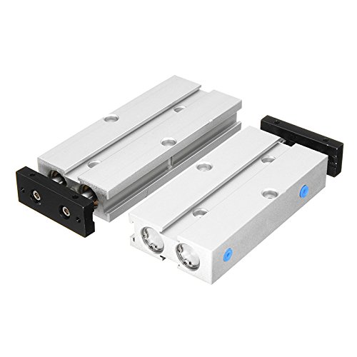 TuToy Tn10X40/Tn10X50 10Mm Bore 40/50Mm Stroke Double Rod Pneumatic Air Cylinder Double Acting - 10X50