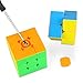 Aitey Speed Cube Set, Moyu Cube Bundle MF2S 2x2 3x3 4x4 5x5 Stickerless Magic Cube Puzzle Toys for Kids Gift Box (4 Pack)