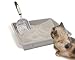 DS. DISTINCTIVE STYLE Cat Litter Scoop Deep Shovel Metal Sifter (Small Round Holes)