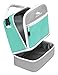 High Sierra Stacked Compartment Lunch Bag, Aquamarine/Ash/White