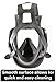 3M 6800 Lightweight Reusable Full Facepiece Respirator (Size M - 2 Pack)
