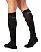 2XU Women's Performance Compression Run Sock, Black/Black, Small