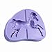 Carousel Silicone Fondant Mould Sugar Paste Baking Mould Cookie Pastry Random Color (Stlye 2)