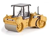 Norscot Cat CB534D XW Vibrating Asphaly Compactor with closed cabin 1:50 scale