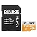 DINIKE 256GB Micro SD Memory Card High Speed Class 10 Micro SD SDXC Card with SD Adapter