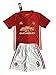 Manchester united 2016-2017 Ibrahimovic #9 Kids/Youths Home Soccer Jersey & Shorts Set (11-13 years)