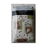 Coffee Themed Easy Care Vinyl Tablecloth - 60
