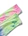 Romwe Swing Tunic Tops Long Sleeve Loose Fit Tie Dye Tee Tshirt