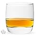 5 O'Clock Rocks 6.5-Ounce Scotch and Whiskey Glasses with FREE Mixologist Recipe Book (Set of 2). Great Gift for Dad!