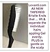 Lovanti LLC 2 Edge Control Styling Brushes Soft Rubber Handles, with Tapered Non-Scratch bristles