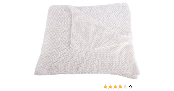 white cashmere baby blanket