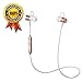 KLOKOL Sports Bluetooth Headphone (Gold Rose & White)