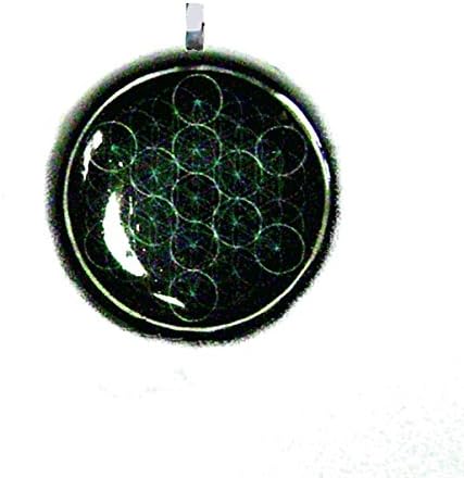 Metatron's Cube Orgone Pendant, Soothes stress, reduces arthritis pain