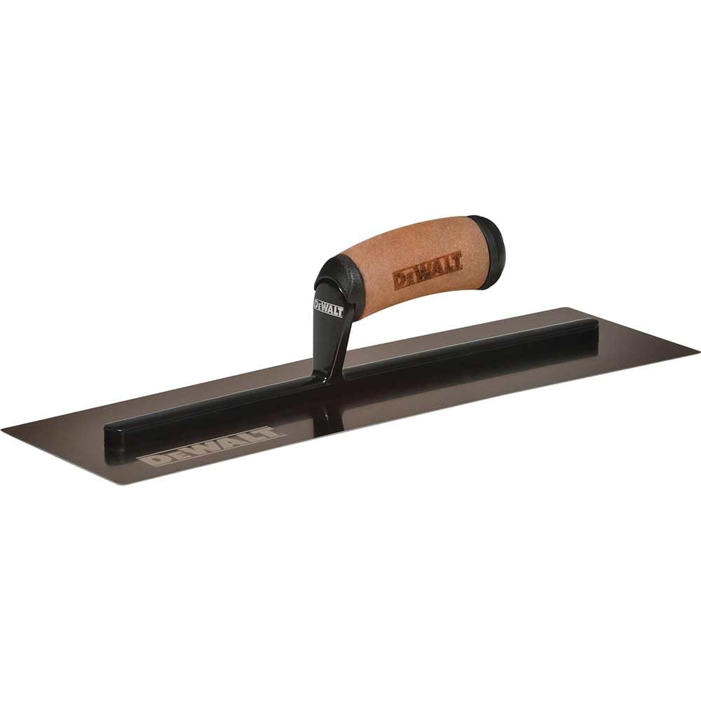 Dewalt Curved Gold Stainless Steel Finishing Trowel 16in