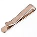 HAWSON Rose Gold Tie Clips for Men Skinny 1.5 Inch Slim Tie Bar Slide for Necktie Accessories Gentlemen Wedding Business Gift