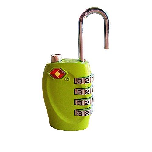 4 Dial Digit TSA Approved Travel Luggage Locks Combination for