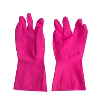 Scotch-Brite Heavy Duty Gloves (Medium),Pink