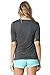 ZENANA RAYON ELBOW-LENGTH SLEEVE TEE
