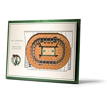 NBA Boston Celtics 5-Layer Stadiumviews 3D Wall Art