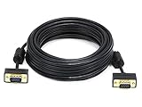 Monoprice 25ft Ultra Slim SVGA Super VGA 30/32AWG M/M Monitor Cable w/ ferrites (Gold Plated Connector)