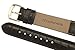 Mens Alligator Grain Watchband Black 18mm Watch Band - by JP Leatherworks