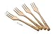 Akcook 12-Pieces Natural Wooden Flatware Set, Service for 4