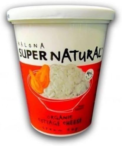 Kalona Organics 4 Percent Fat Authentic Cottage Cheese, 16 Ounce - 6 per case.