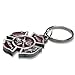 CarBeyondStore Fire Department Maltese Cross Emblem Key Chain