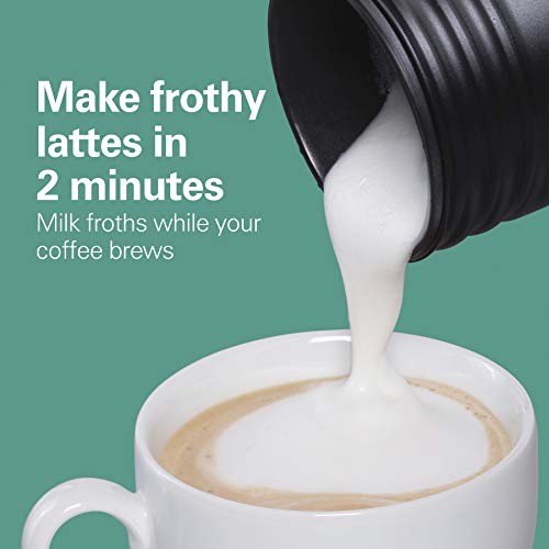 Hamilton Beach FlexBrew SingleServe Coffee Maker with Milk Frother