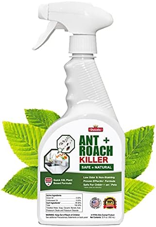 Duuda Ant Killer, Liquid Spray with Odorless, Fast and Sure Kill with Extened Residual Protection, Natural & Non-Toxic, Child & Pet Friendly - 22oz