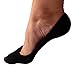 Q.T. Bamboo Women's No Show Socks Invisible Hidden Liners Non Slip Low Cut (Beige 4 Pack)