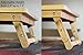 Stock Harbor Laptop Lap Desk, Bed Tray, Computer Monitor Stand of Sturdy Bamboo, Adjustable, Foldable and Large for All Your LapDesk Multitaskingthumb 2