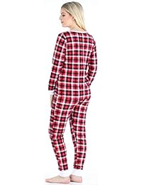 Sleepyheads Women's Knit Long Sleeve Henley and Pant Pajama Set