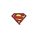 Tervis Superman Tumbler with Emblem and Red Lid 16oz, Blue