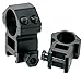 LVLING 2 pieces 1-inch Rings High Profile Picatinny/Weaver Rings