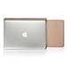 Soyan 12-Inch Laptop Sleeve Cover for MacBook 12 Inches (Pink Gold)