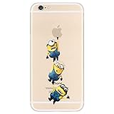 Character Transparent Iphone 6 Case (Minions)