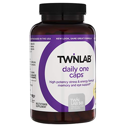 Twinlab Daily One Caps Without Iron - Daily Multivitamin for Women ...