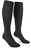 LadyLuxe Women's Compression Socks: Premium Knee High Support Stockings For Ladies. Guaranteed Best Hose For Pain, Medical Nurses, Running, Travel, Maternity, Pregnancy, Tights, & Leggings.